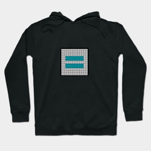 Checkerboard Equality Teal Hoodie